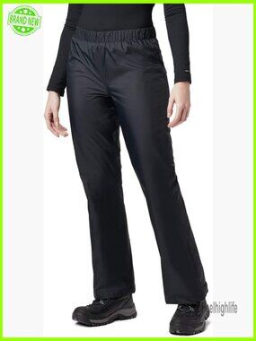 Waterproof Rain Pants Regular Fit Active Sweatpants Outdoor Weatherproof